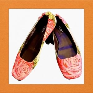 KATE SPADE FLORAL BALLET FLATS